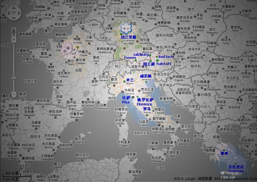 奥地利旅行线路推荐